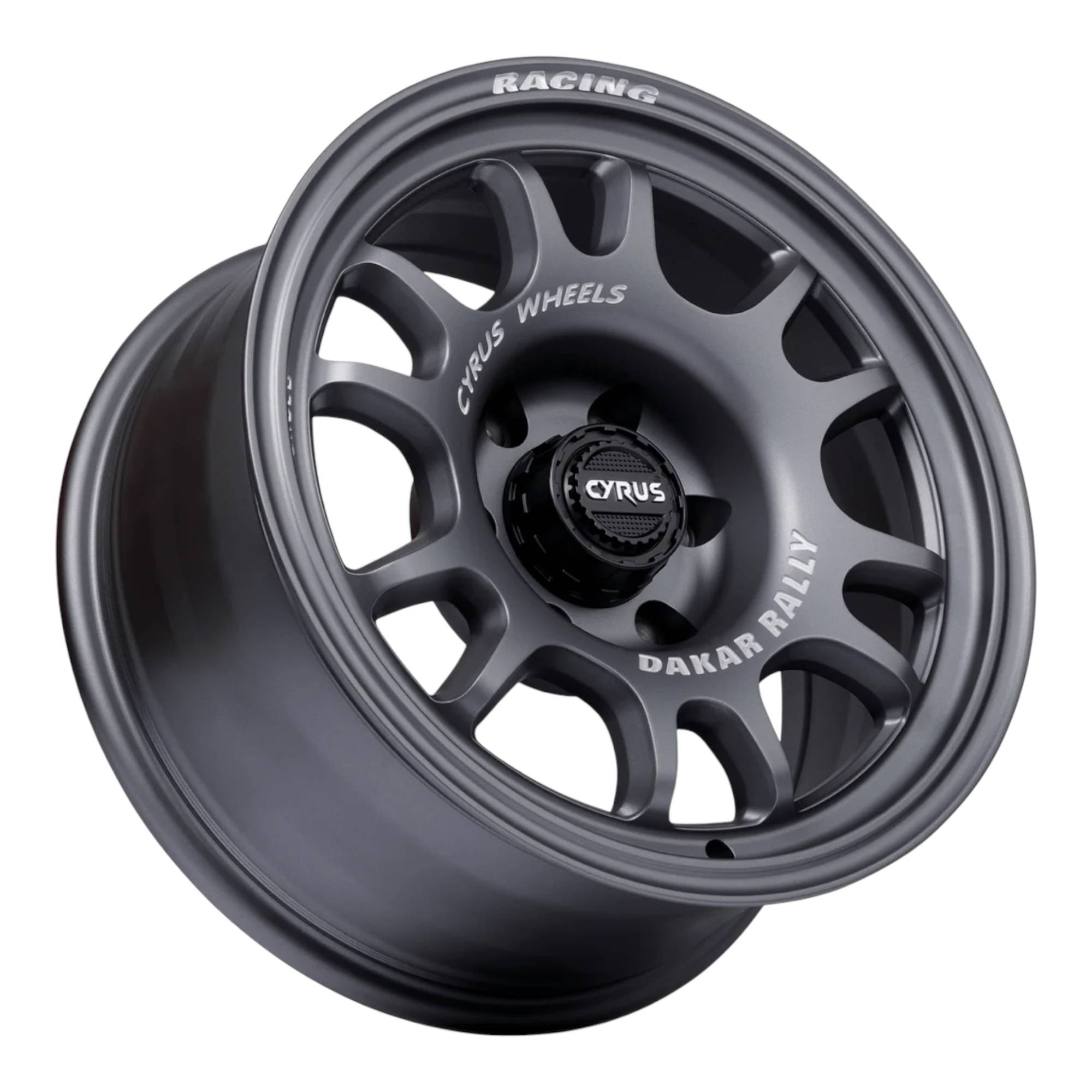 CYRUS DAKAR RALLY - GUN METAL / WHITE LETTERING - Image 2