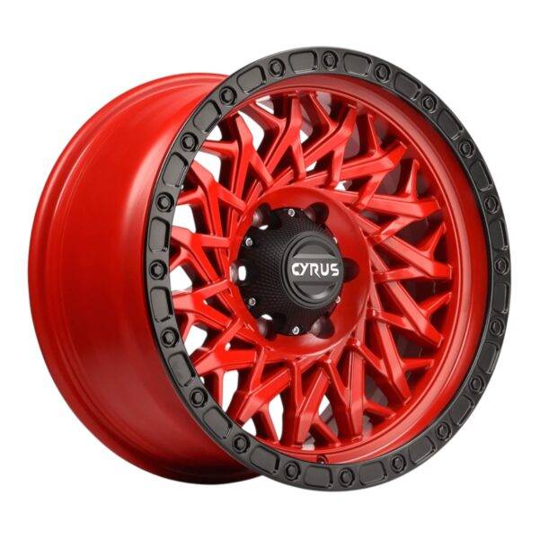 CYRUS ERIS - MATT RED / LIP BLACK