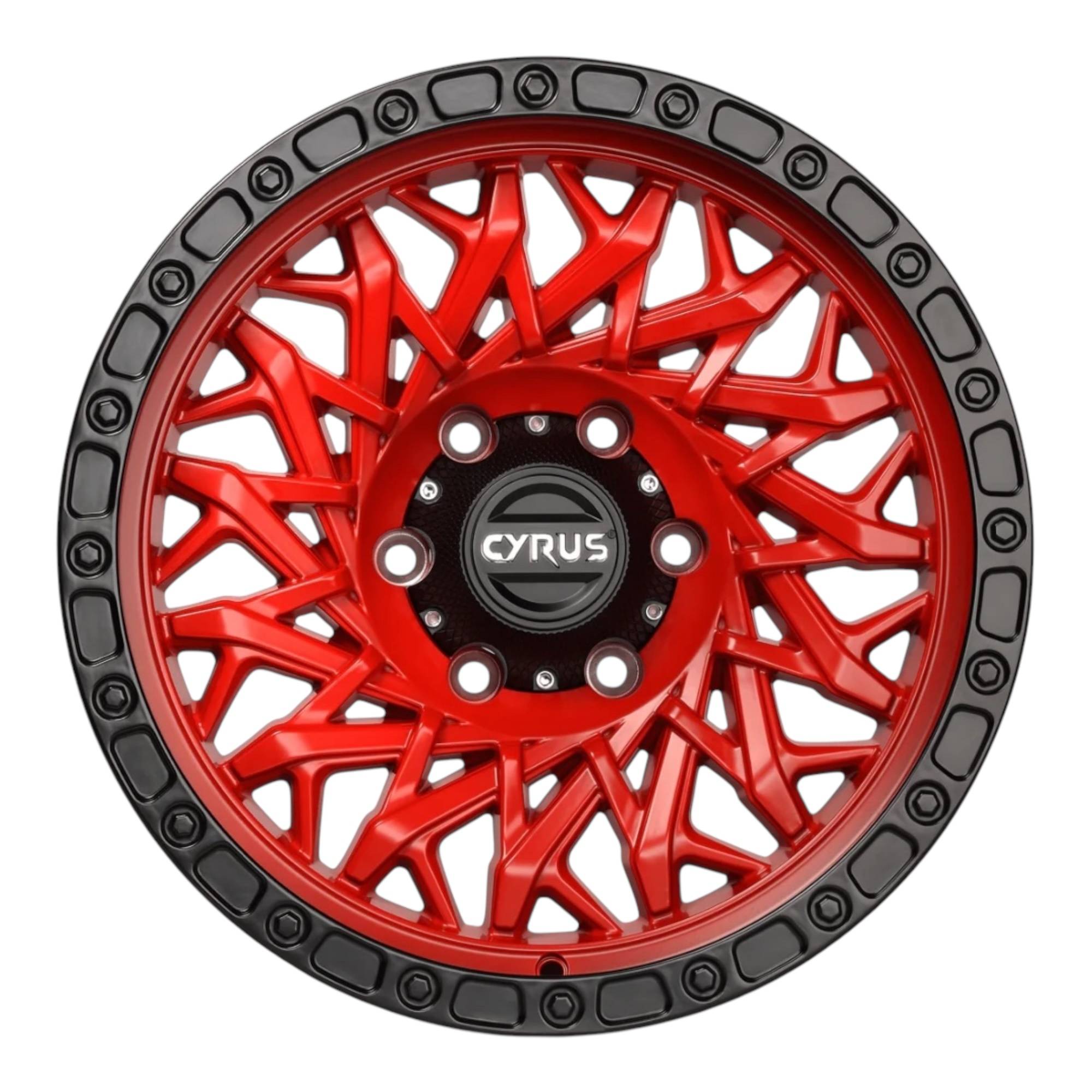 CYRUS ERIS - MATT RED / LIP BLACK - Image 2