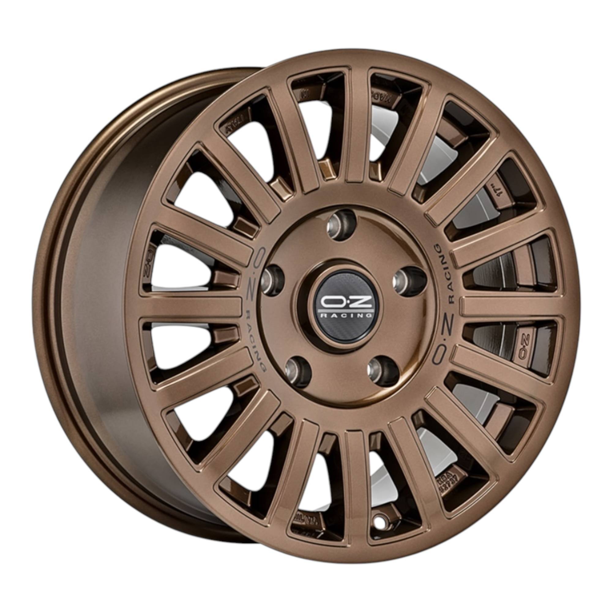 OZ Rally Raid Gloss Bronze / Black lettering
