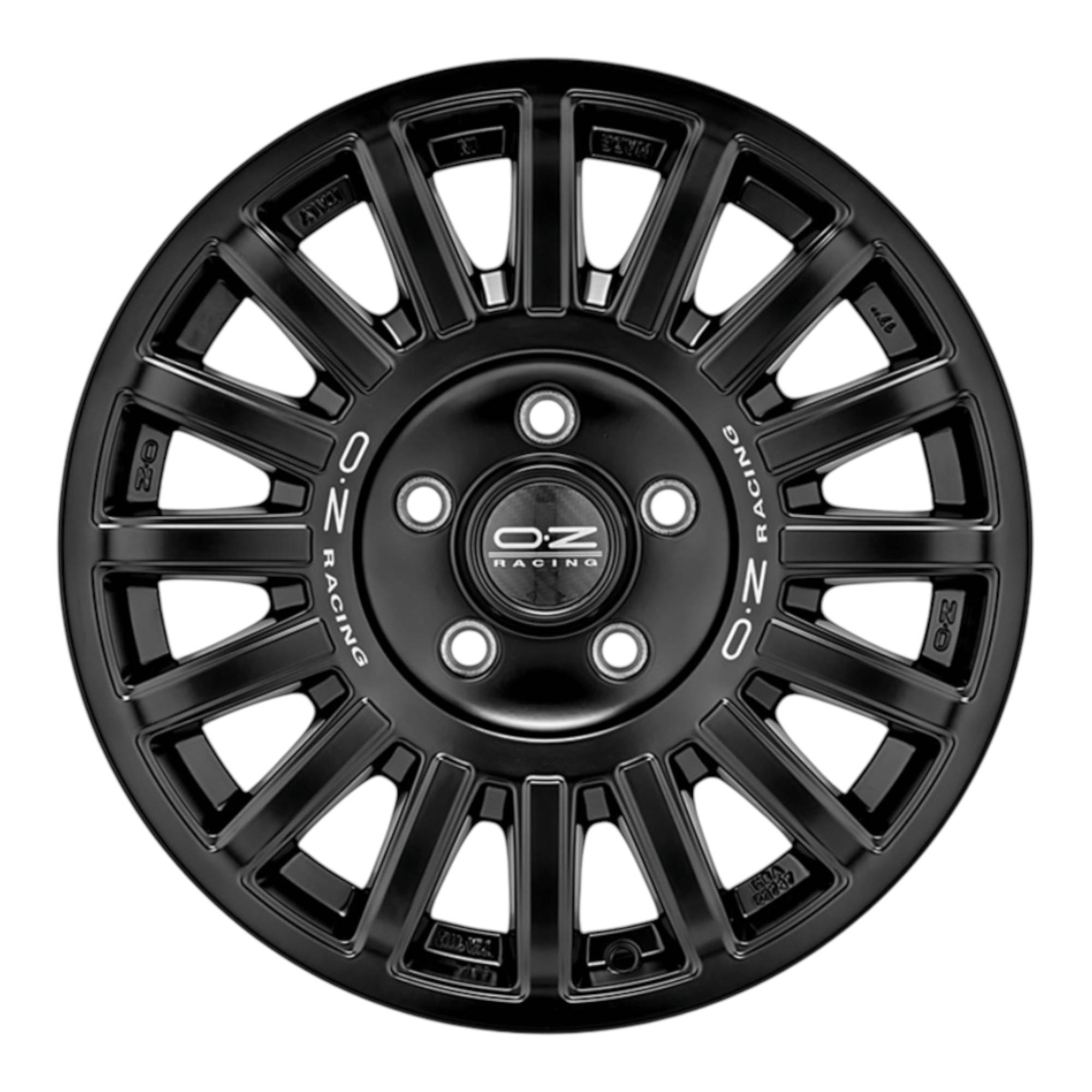 OZ Rally Raid Matt Black / Silver lettering - Image 2