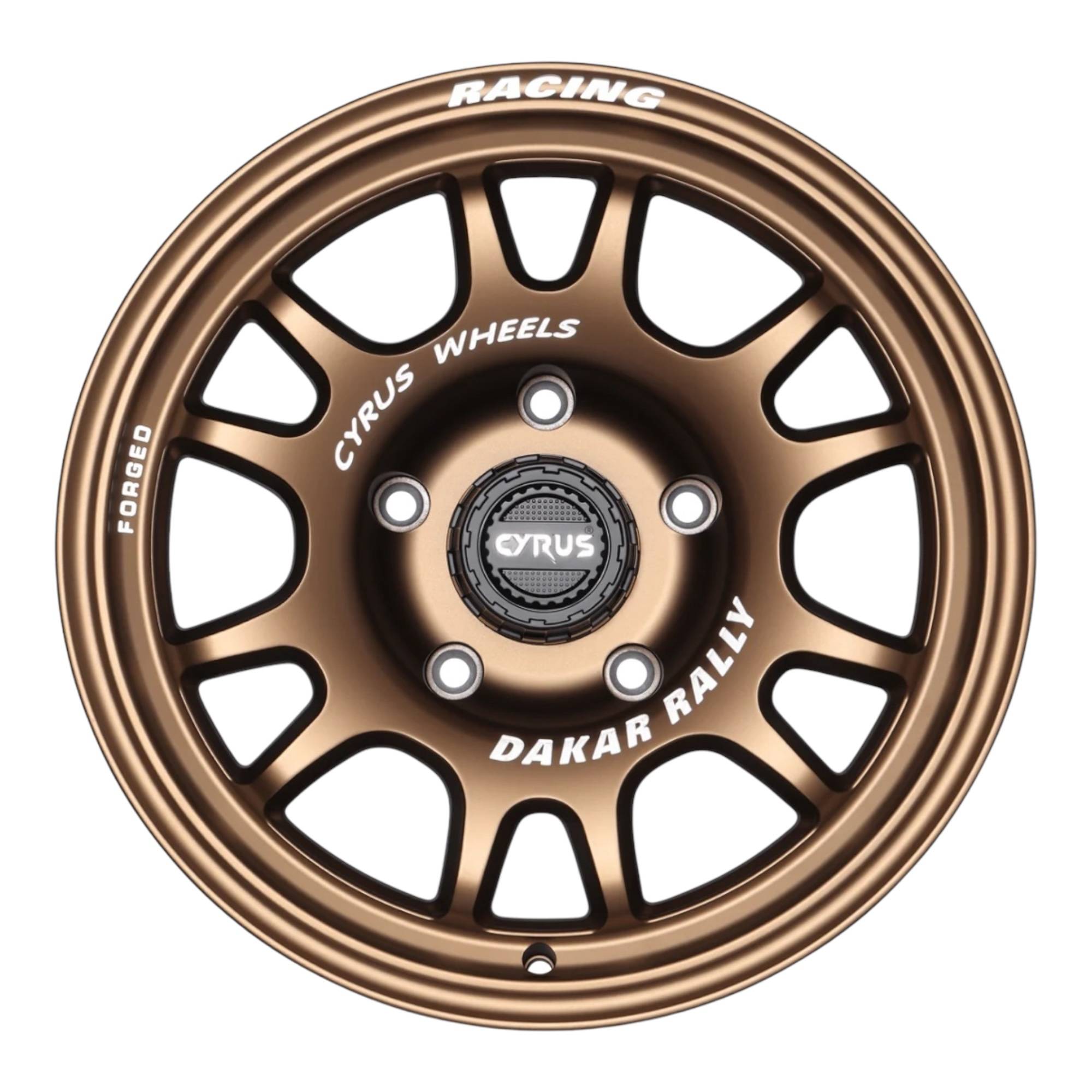 CYRUS DAKAR RALLY - MATT BRONZE / WHITE LETTERING - Image 3
