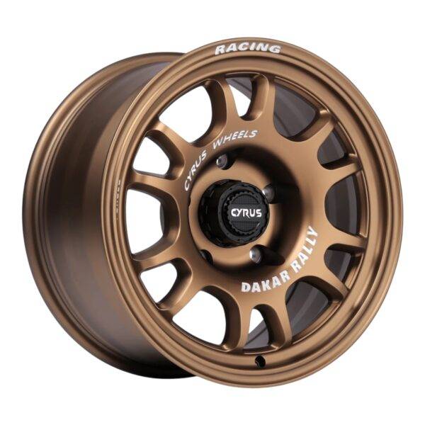 CYRUS DAKAR RALLY - MATT BRONZE / WHITE LETTERING