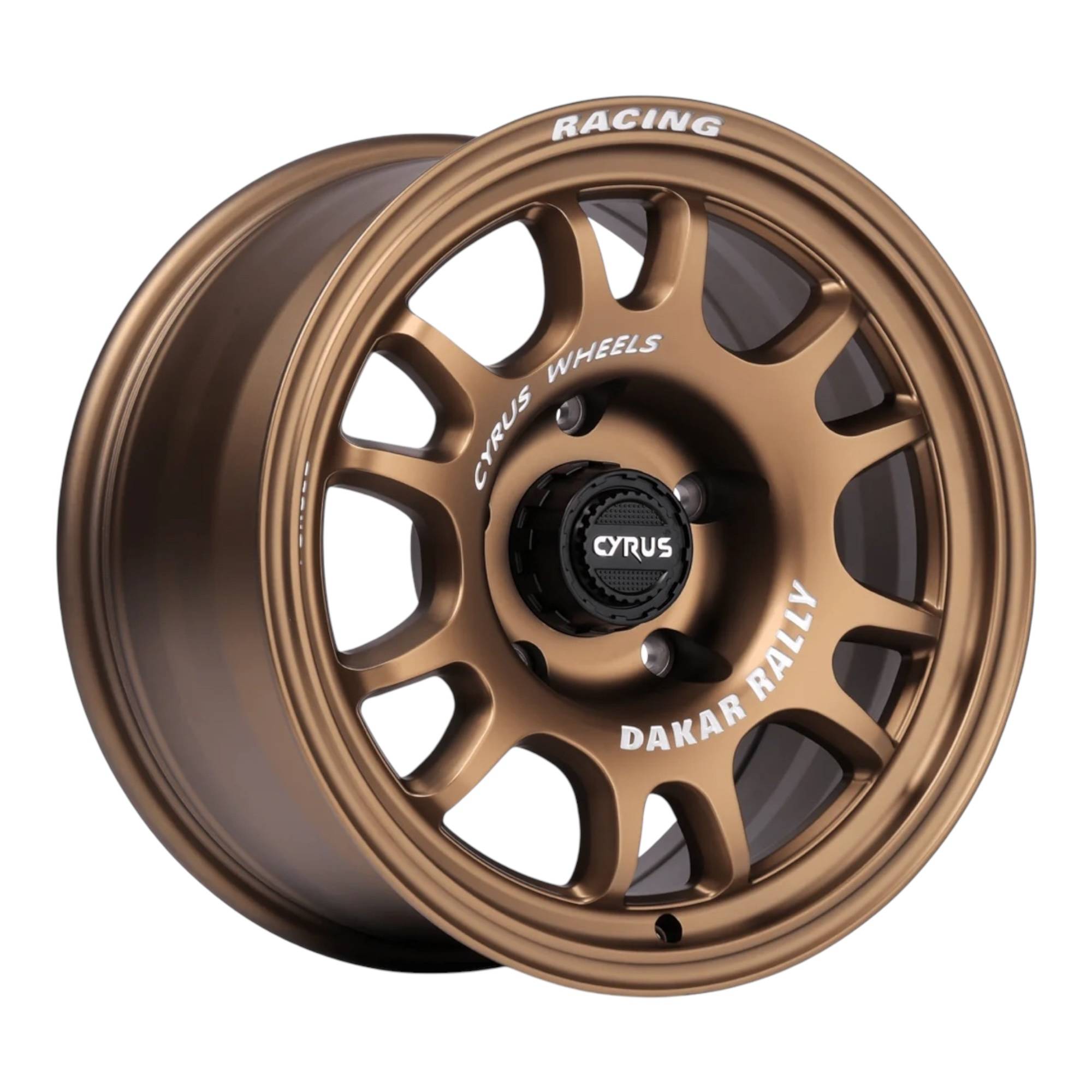 CYRUS DAKAR RALLY - MATT BRONZE / WHITE LETTERING
