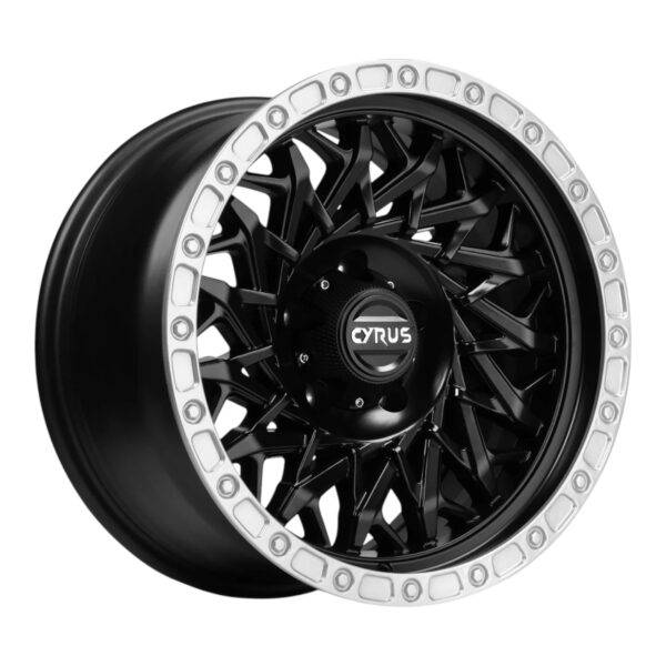 CYRUS ERIS - MATT BLACK / LIP SILVER