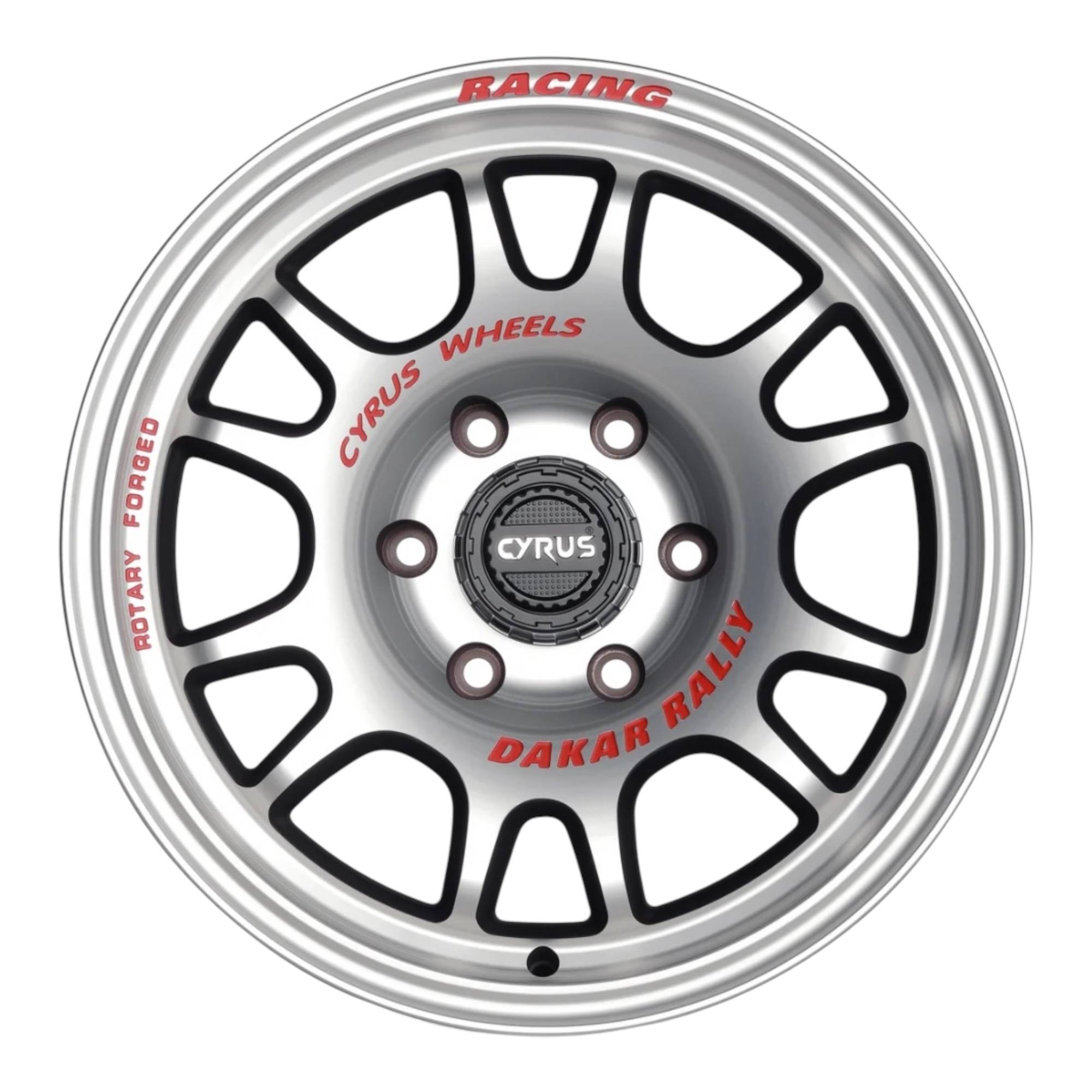 CYRUS DAKAR RALLY - SILVER / RED LETTERING - Image 2